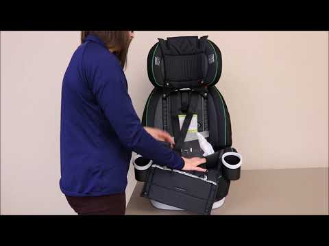 Transitioning Graco® 4EVER® to Highback Belt-Positioning Mode