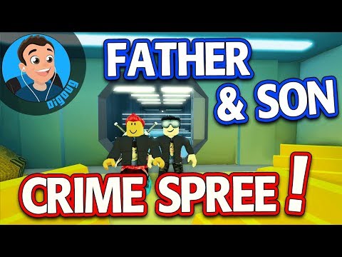 My Son and I are playing Roblox Jailbreak It's a Father & Son Crime Spree in Roblox Jail Break