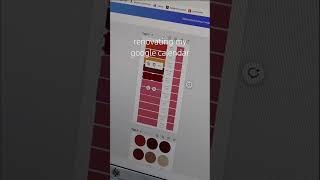 making my google calendar aesthetic for fall 🖊️🍂☕️ #googlecalendar #planning #organization