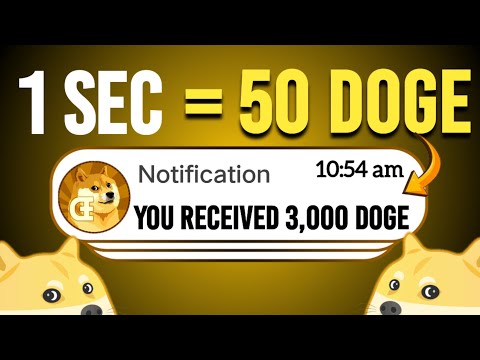 Mine Free 3,000 DOGECOIN Every Seconds Without Investment | Free Dogecoin Mining site