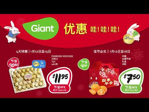 Giant Ferrero Rocher + 永春芦柑优惠