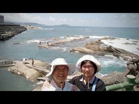 [最美北海岸]基隆外木山海岸、情人湖公園、石門富貴角燈塔 2019.08.06