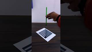 Simple easy 3D drawing : tutorial for beginners 🤩🫰 #3d #3dart #3ddrawing #fyp #foryou #illusion