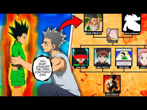 Gon's Complicated Family Tree: Don Freecss Ancestry, Ging's Nen Baby & Dark Continent Explained