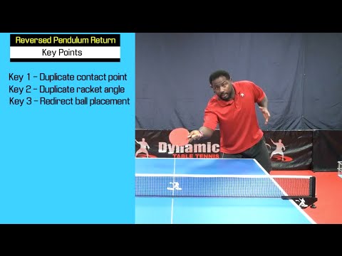 Learn the Reversed Pendulum Serve Return