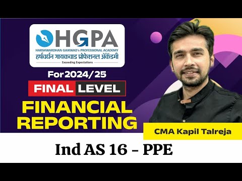 FINAL | KAPIL TALREJA I IND AS  LEC 3 | HGPA CLASSES