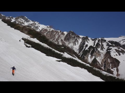 240429 ちょっと斜度のあるところを滑りましょー！！白馬大雪渓/追上沢にてテレマークスキー・ステップソウルフル （5:00-10:00） まほろば倶楽部