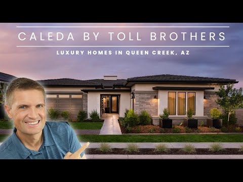 Caleda By Toll Brothers | Luxury Homes in Queen Creek, AZ | Fiora (with Basement!) Model Tour