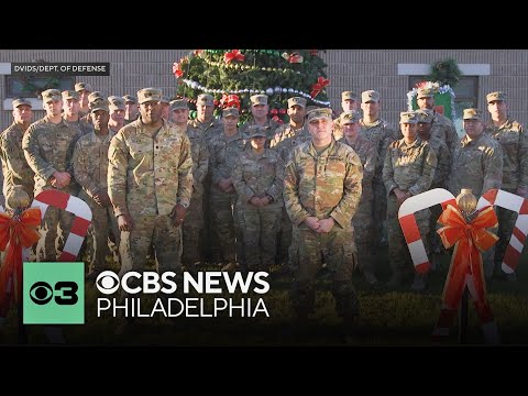 Military members from the Delaware Valley share holiday greetings from abroad