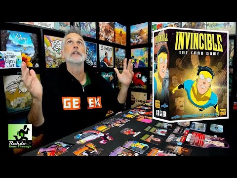 Invincible: The Card Game ►►► my 25th best game of all time now has super heroes in it? EXCELSIOR!