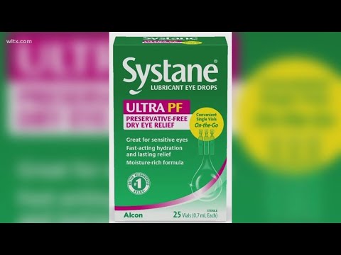 Systane eye drops recalled due to possible 'fungal contamination'