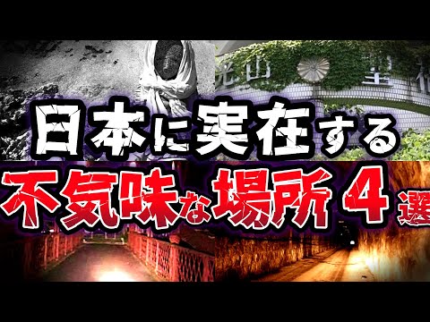 【ゆっくり解説】背筋が凍る!! 気軽に足を運んではいけない!! 日本の不気味な場所４選