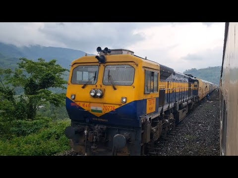 SILCHAR To SEALDAH | Full Train Journey 13176/Kanchanjungha Express, Indian Railways Video in 4k HD