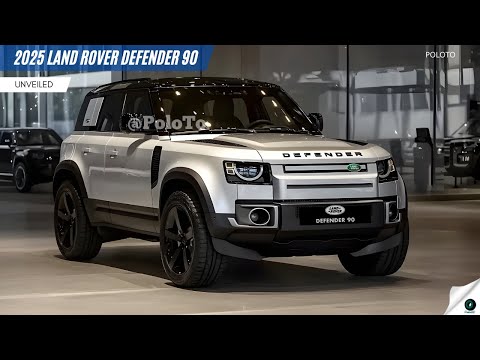 New 2025 Land Rover Defender 90 Unveiled - The most luxurious legendary off-road SUV?