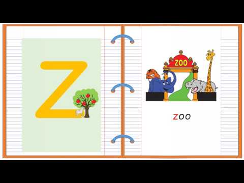 Lowercase Alphabet Letter Z Learn to Read and Write