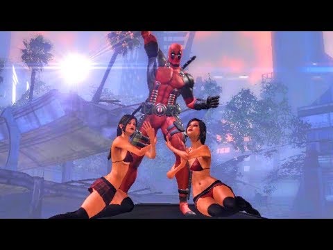 Wade Wilson Gets on Top of Sinister's Tower and Kills Him (Deadpool Game)