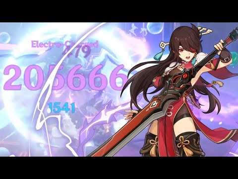 CROWNED BEIDOU C6 SHOWCASE (200%+ CRIT DMG) | Genshin Impact | #Shorts