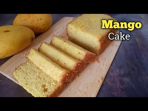 Mango Cake Recipe || Fresh mango cake recipe without oven || మామిడికాయ కేక్