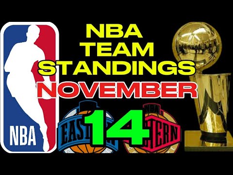 NBA TEAM STANDINGS NOVEMBER 14,2024 | NBA SEASON 2024-2025