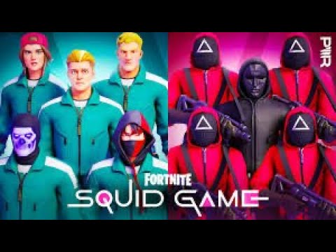 Playing Squid games in fortnight￼