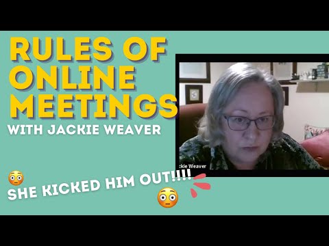 The Rules of Online Meetings with Jackie Weaver