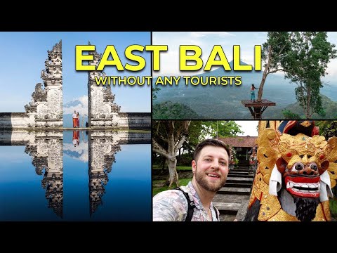 Popular East Bali tourist attractions but WITHOUT TOURISTS!