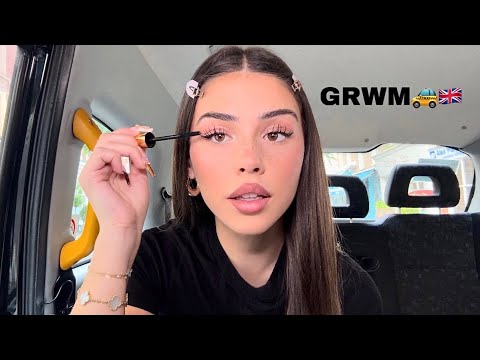 GRWM in a London Taxi