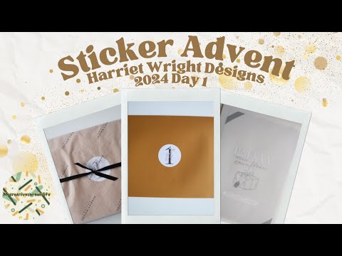 Advent open with me- Day 1 ft Harriet wright Designs 2024