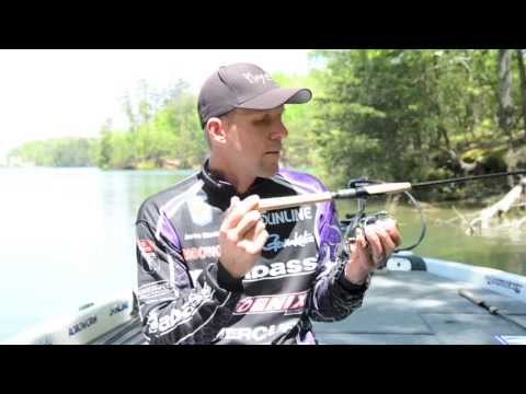 TackleTour Video - Aaron Martens fishes the new Megabass Orochi XX F3-611XXS Drop Shot Rod