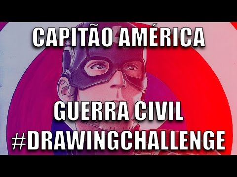 DRAWING CHALLENGE | Guerra Civil (Capitão América)