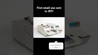 "First-Ever Email Sent in 1971: A Game-Changing Tech Revolution Explained!" #shortvideos