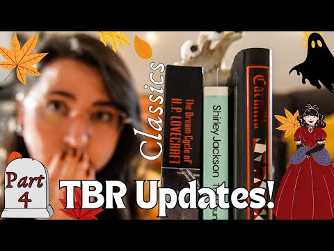 🎃 Fall TBR Episode 4: Classic Horror Book Reviews | The Haunting of Hill House, Carmilla & Lovecraft