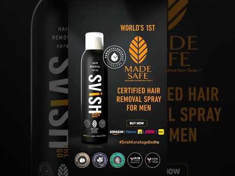 SVISH hair removal spray #gosvish #svish #hairremoval #spray #hair #shorts