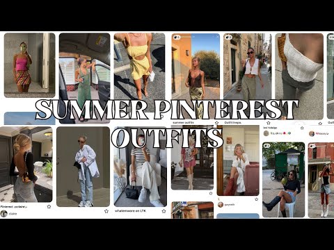 RECREATING SUMMER PINTEREST OUTFITS | feat. Princess Polly