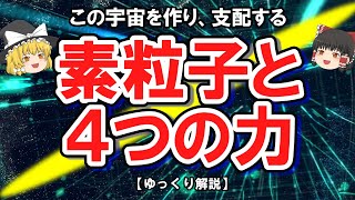 この宇宙を作り、支配する、素粒子と４つの力【ゆっくり解説】