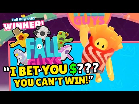 I GOT $$$ FOR WINNING ON FALL GUYS DURING A LIVESTREAM!