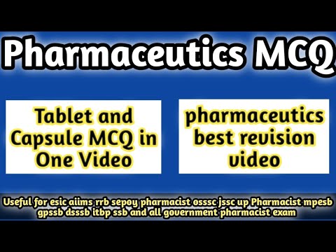 pharmaceuticsmcq#railwaypharmacistexam2024#ossscpharmacistexam2024#jssc#hssc#dsssb