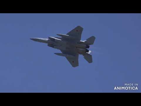 岐阜基地　F15    　 5月度 　機動飛行訓練・・　　2024.05.10