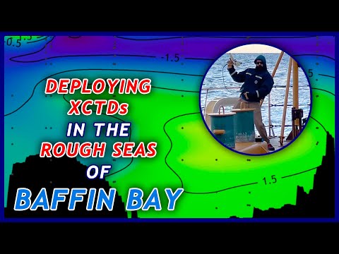 Deploying XCTDs in the rough seas of Baffin Bay: Day 16 of the 2021 Northwest Passage Expedition