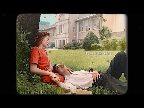 It's the 1940s You're a Student in Love sitting under a tree at the University (Oldies music, birds)