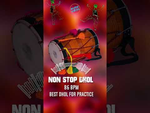 Dhol Non Stop  86 BPM Short || Best Punjabi Dhol beat For Dance Practice | Dhol loops Punjabi