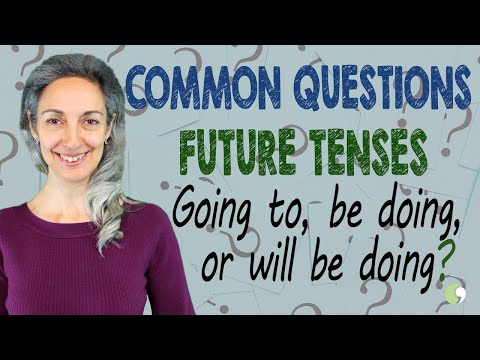 Future Tenses: will do, going to do, be doing, will be doing  | English Grammar | B1-Intermediate