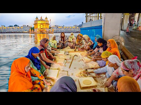 Feeding 100000 People At World's Largest Kitchen: Golden Temple In Amritsar India