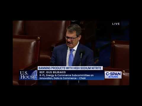 Chairman Bilirakis supporting Youth Poisoning Ban Bill on House Floor