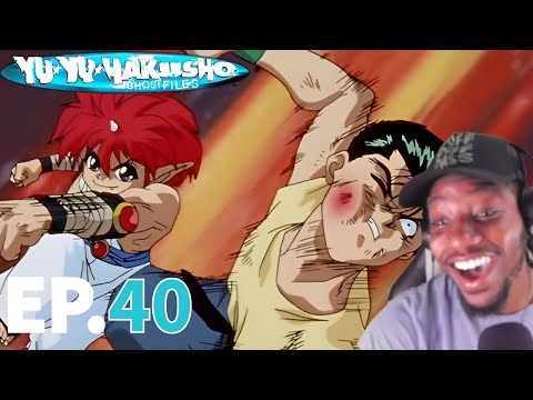 YuYu Hakusho Ep.40 Reaction! Yusuke vs Jin! 🔥