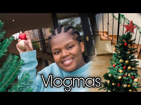 PUTTING UP OUR FIRST CHRISTMAS TREE | NEW HOUSE | CHRISTMAS DAY |#vlogmas episode 5