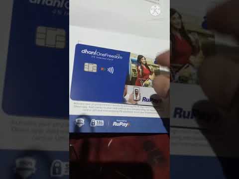 Dhani welcome kit unboxing  video? Free one freedom card  | 2021| U Kar Tech