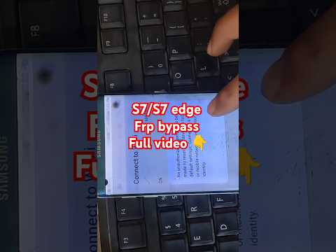 Samsung Galaxy S7/S7 edge Frp bypass#smartphone #samsung #frpbypass #shorts