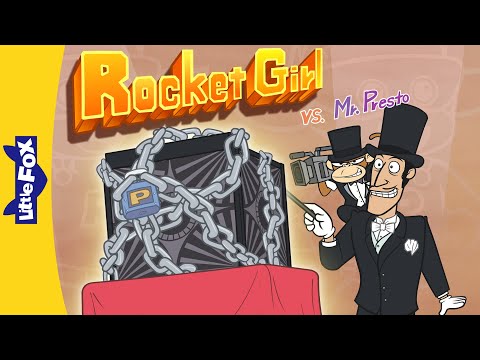 Rocket Girl vs  the Evil Magician Mr  Presto | The Story of An Eight-Year-Old Superhero | Little Fox