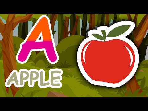 A for Apple B for Ball C for Cat D for Dog | A to Z ABC Learning | abcd alphabet for kids